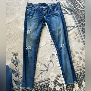Ag the legging ankle super skinny ankle jeans